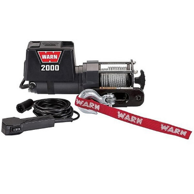 LIGHT DUTY 2000LB 900KG 12V WINCH